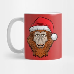 Xmas Sasquatch Mug